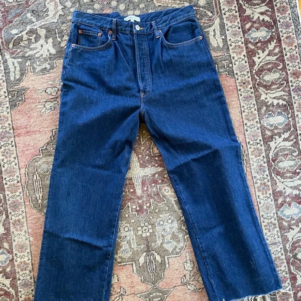 re/done wide leg jeans